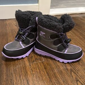 Kids Sorel Snow Boots - size 10